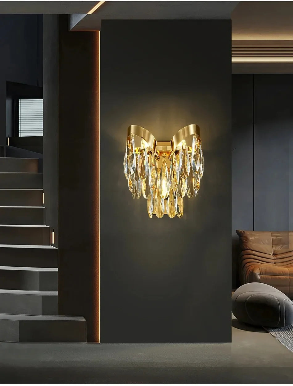 New Modern Chandelier For Living Room Dining Room Creative Design Crystal Hanging Lamp Home Decor Indoor Lighting Lustre Fixture
