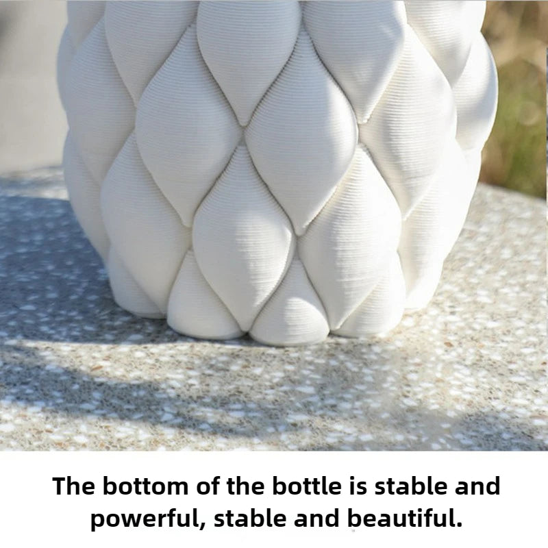 Ceramic Vases Modern Decor Flower Vase Desk Hydroponic Flowers Bottle  Interior Dried Flowers Container Pottery Decoration