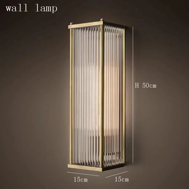 Art deco style Nordic chandelier featuring full brass and glass shade for dining room luxury creative hanging ceiling lamp
