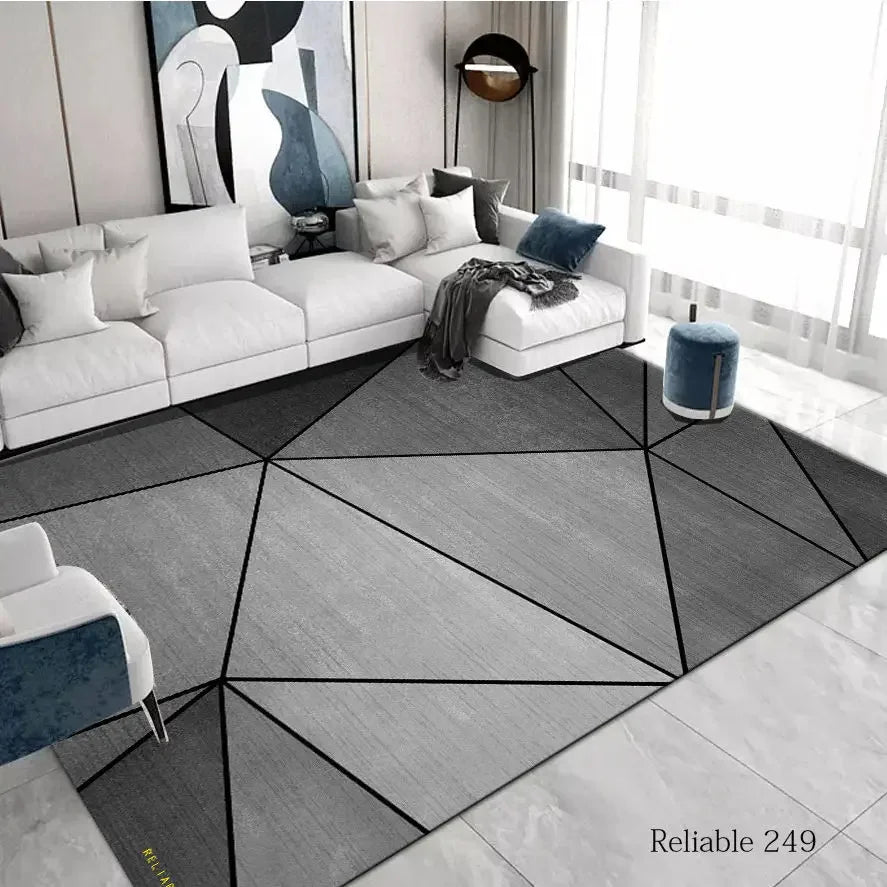 Rugs and Carpets for Home Living Room Rugs for Bedroom Decoration Geometric Soft Nordic Luxury LIVE ROOM area Rug floor mats