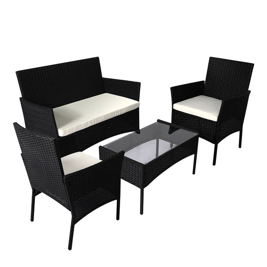 Levede 4PCS Outdoor Furniture Setting